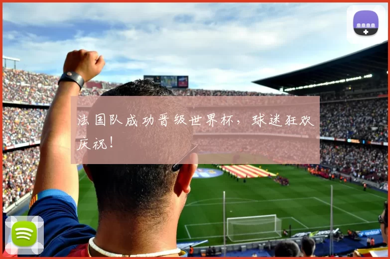 法国队成功晋级世界杯，球迷狂欢庆祝！