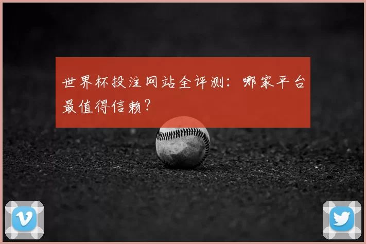 世界杯投注网站全评测：哪家平台最值得信赖？